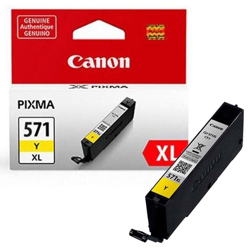 Tusz Canon CLI-571Y XL do Pixma MG-5750/6850/7750 | 11ml | yellow