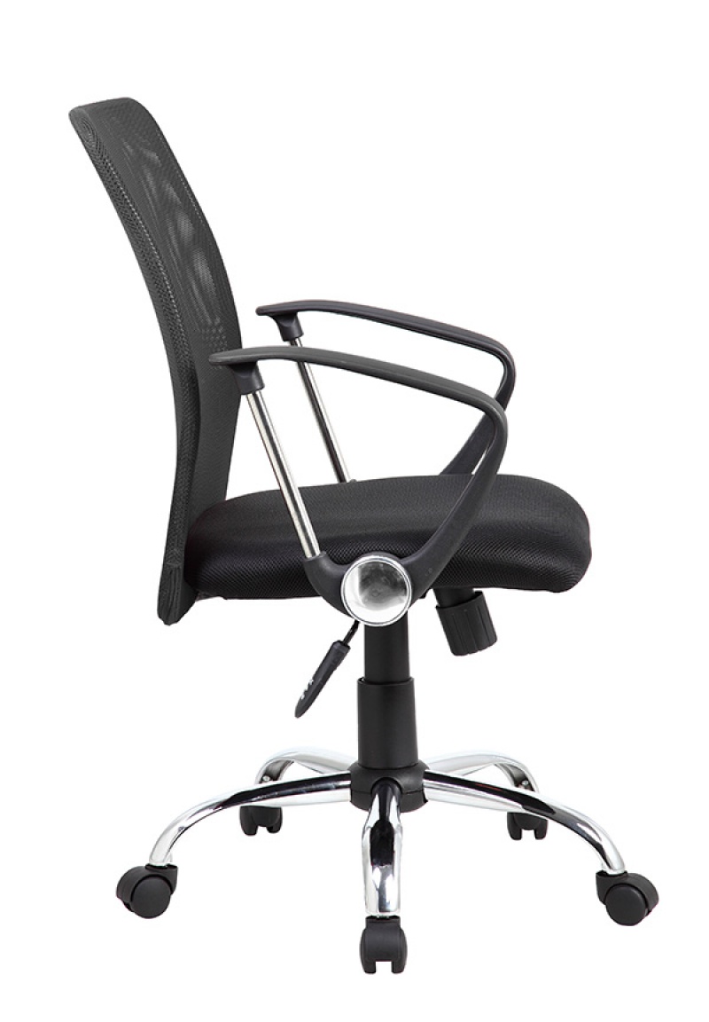 Fotel biurowy OFFICE PRODUCTS Lipsi, czarny - obrazek 2