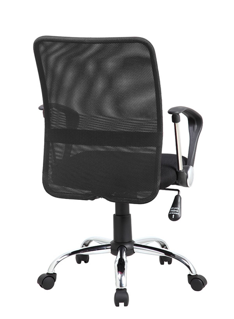 Fotel biurowy OFFICE PRODUCTS Lipsi, czarny - obrazek 3