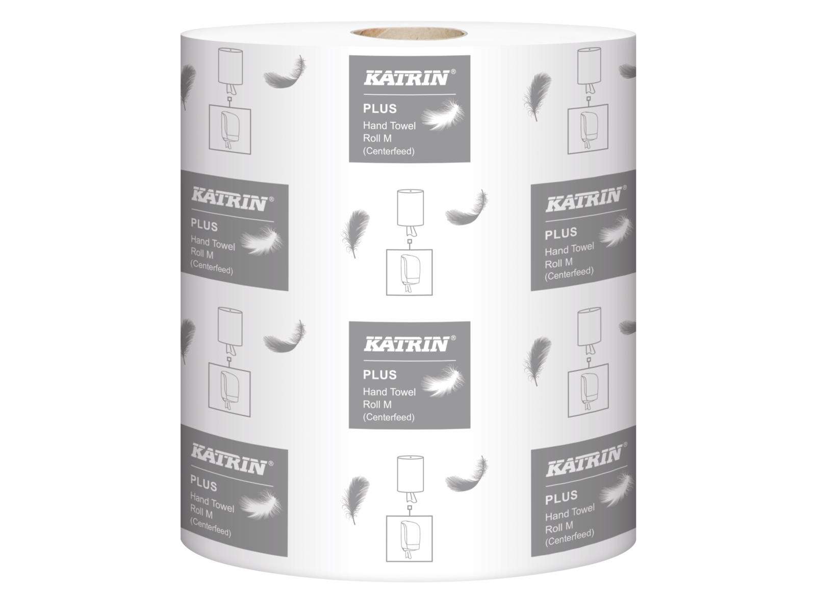 Ręcznik papierowy w roli Katrin Plus System towel M2
