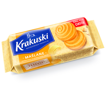 Ciastka KRAKUSKI MAŚLANE 201g