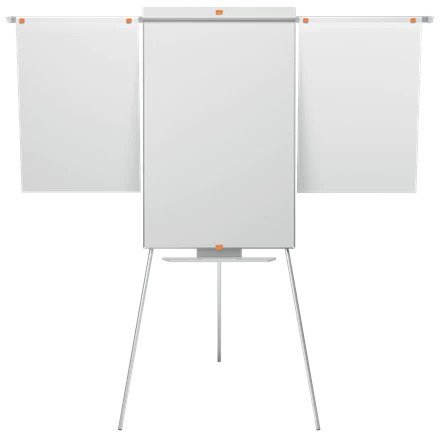 1. Flipchart Nobo Classic. na statywie. z powierzchnią Nano Clean™. z wysuwanymi ramionami 685 x 1850 x 685