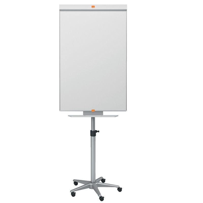 Flipchart na kółkach Nobo Classic. na stojaku. z powierzchnią Nano Clean™