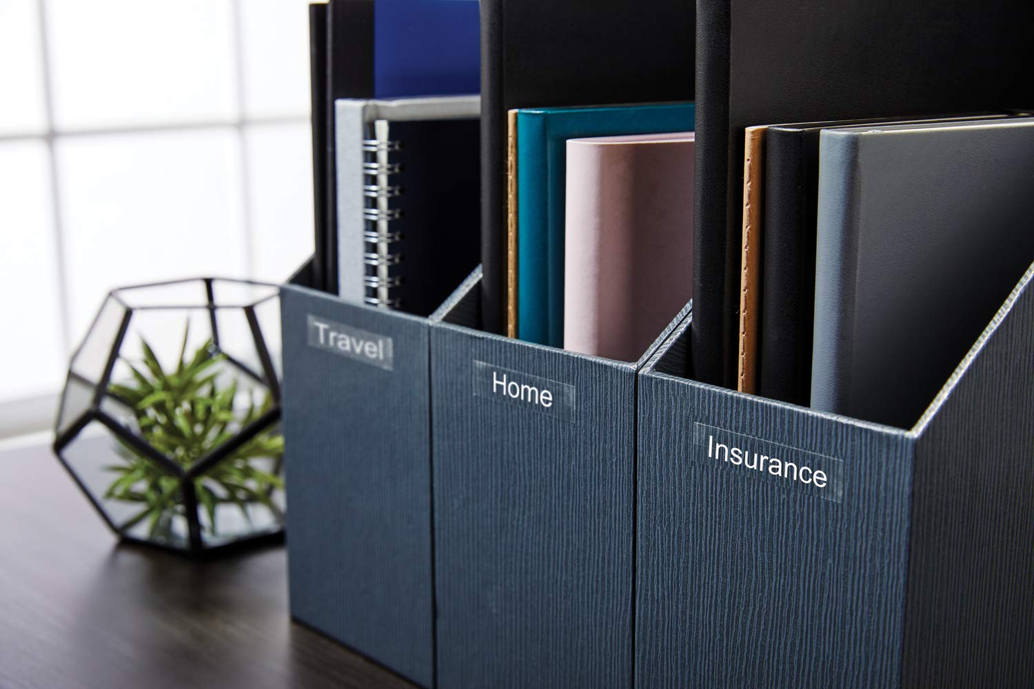 Taśma Dymo 45020 D1 12mm x 7m przezroczysta/biały nadruk - obrazek 2