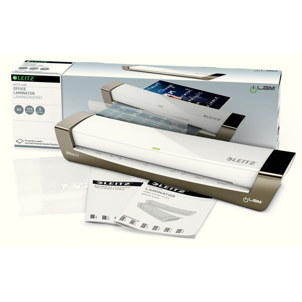 Laminator LEITZ iLam Office A3 230V srebrny - obrazek 2