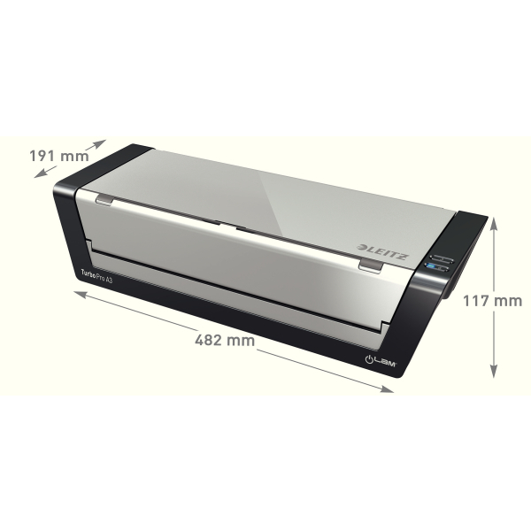 Laminator Leitz iLAM Touch Turbo Pro A3 - obrazek 3