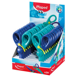 Nożyczki MAPED KIDIPULSE 12 cm dla dzieci z odbojnikiem