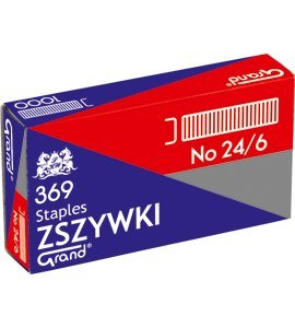 1. Zszywki GRAND 369 24/6 (10op po 1000szt) - obrazek 2