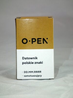 Datownik OPEN POLSKIE ZNAKI (03 LIS 2020)