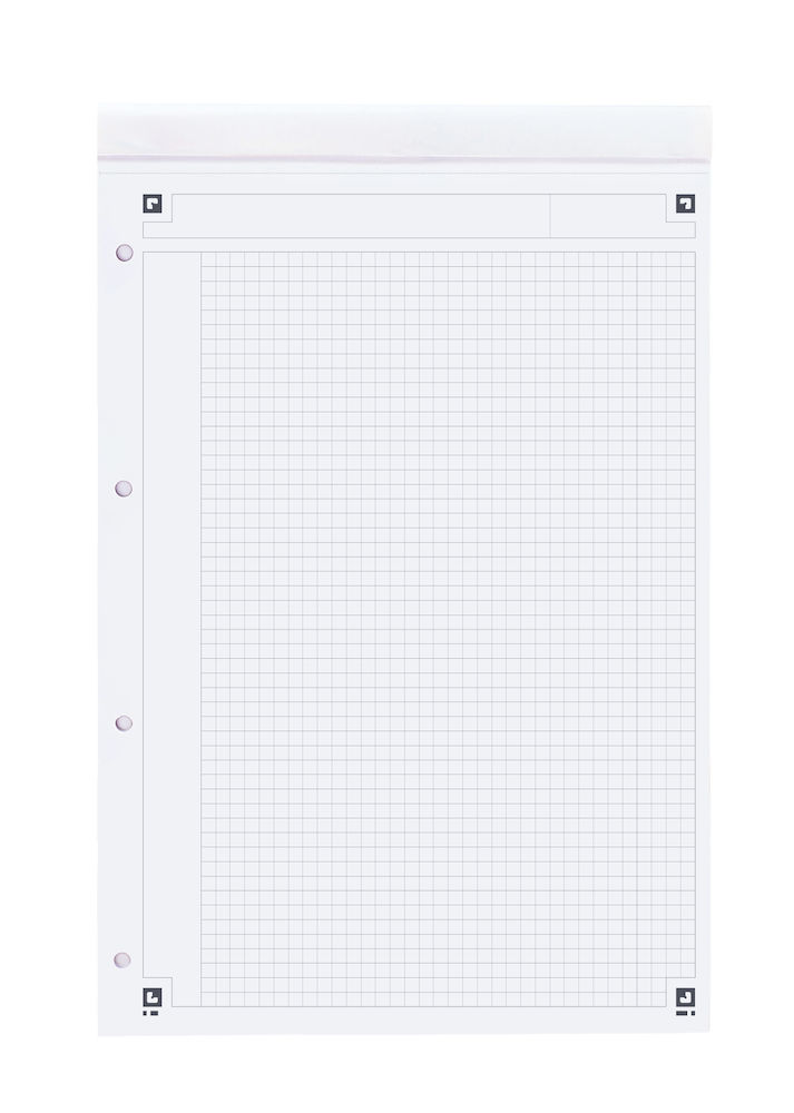 Notatnik OXFORD NOTEPAD A4+ 80K kratka - obrazek 3