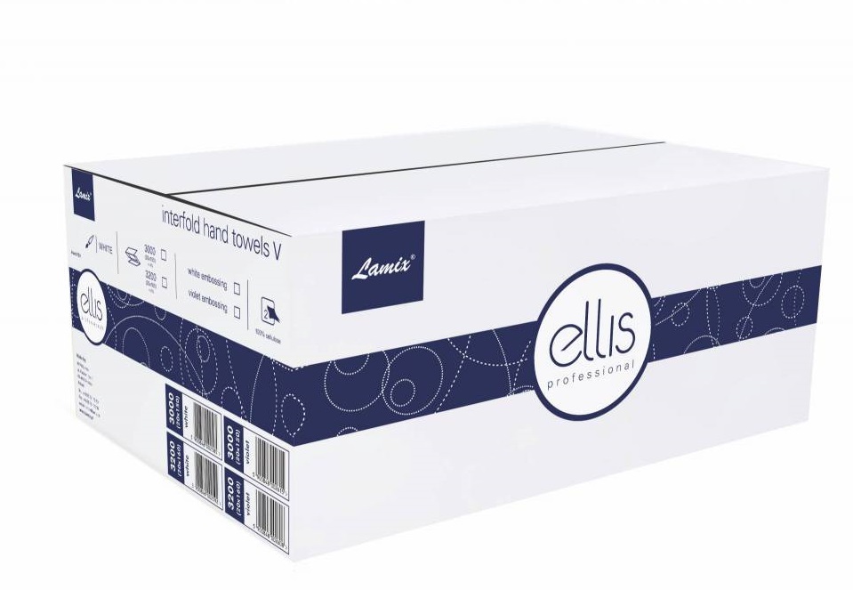 1. Ręcznik V ELLIS Professional 3000 wzór biały