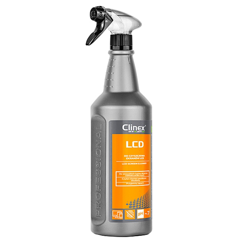 Spray CLINEX LCD, do czyszczenia ekranów, 1l