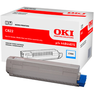 Toner Oki do C822 | 7 300 str. | cyan