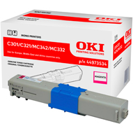 Toner Oki do C301/321/ MC342/MC332 | 1 500 str. | magenta