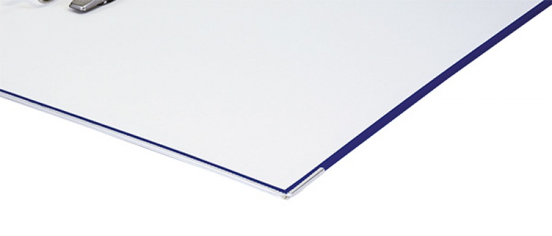 Segregator OFFICE PRODUCTS Officer z szyną, PP, A4/55mm, fioletowy - obrazek 3