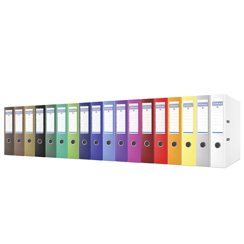 Segregator DONAU Master, PP, A4/75mm, niebieski - obrazek 2