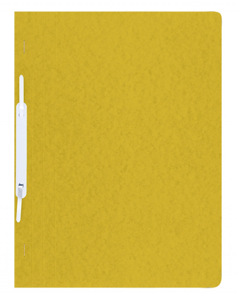 Skoroszyt DONAU, preszpan, A4, twardy, 390gsm, żółty