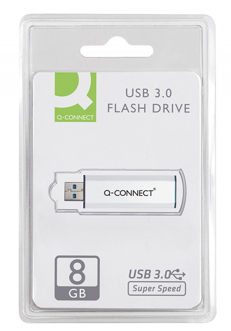 Nośnik pamięci Q-CONNECT USB 3.0, pendrive, 8GB