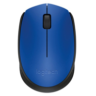 Logitech M171 mysz optyczna | bezprzewodowa | USB | blue