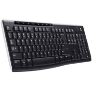 Logitech klawiatura K270 | bezprzewodowa | USB | black