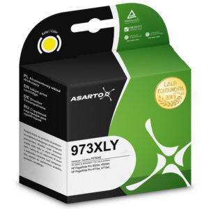 Tusz Asarto do HP 973XLY | F6T83AE | 7000 str. | yellow | REF.