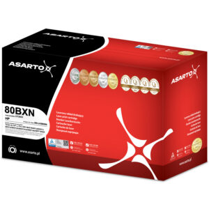 Toner Asarto do HP 80BXN | CF280X | 6900 str. | black