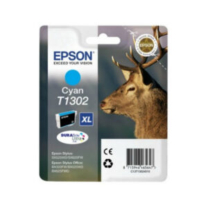 Tusz Epson T1302  do Stylus BX-525WD/535WD, SX620FW | 10,1ml | cyan