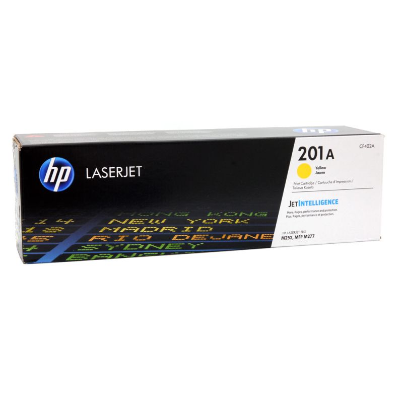 Toner HP 201A do Color LaserJet M252, MFP277 | 1 330 str. | yellow