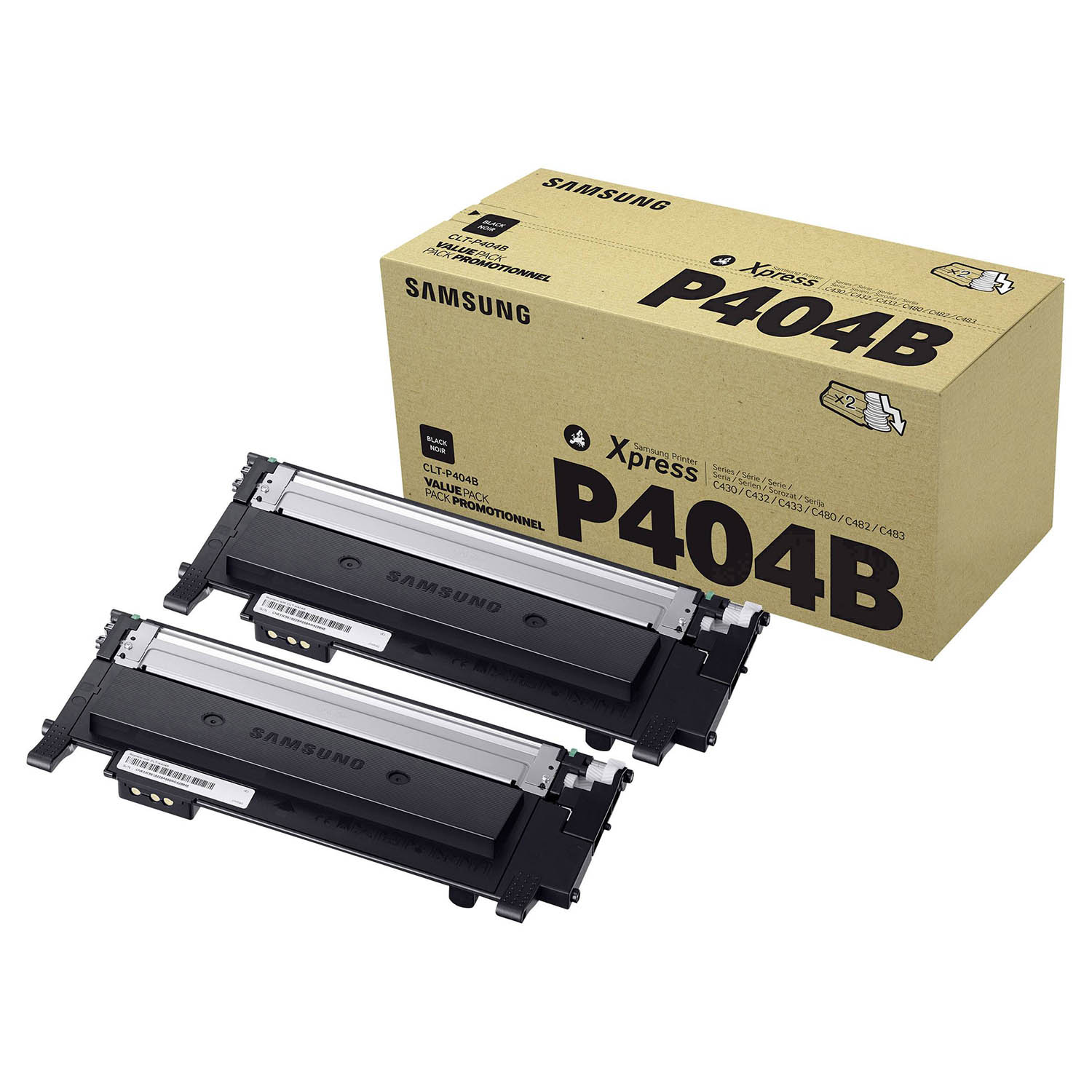 Toner HP do Samsung CLT-P404B | 2x 1 500 str. | Black