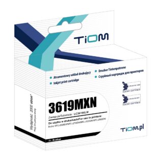 Tusz Tiom do Brother 3619MXN | LC3619XLM | 1500 str. | magenta