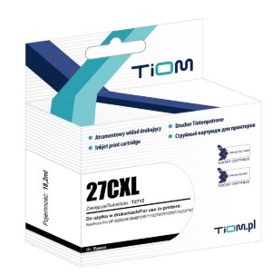 Tusz Tiom do Epson 27CXL | C13T27124012 | 1100 str. | cyan