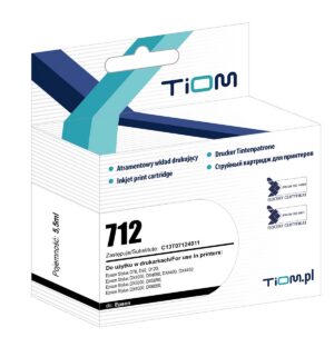 Tusz Tiom do Epson 712 | C13T07124012 | 450 str. | cyan