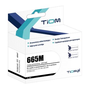 Tusz Tiom do HP 655M | CZ111AE | 600 str. | magenta