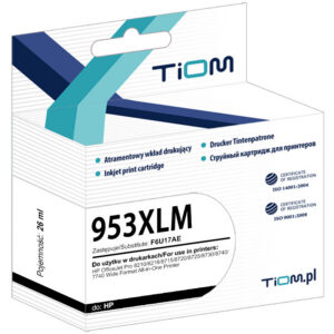 Tusz Tiom do HP 953XLM | F6U17AE | 1600 str. | magenta