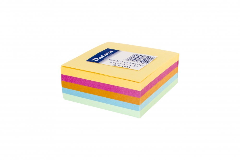 Bloczek kostka kolor klejona na boku 85x85x35 mm