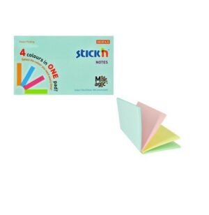 Bloczek samoprzylepny Stick"n MAGIC PAD 76X127mm pastel mix