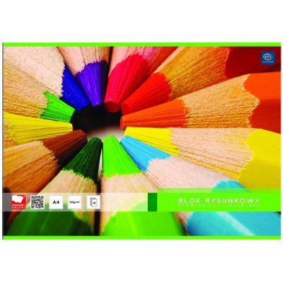 Blok rysunkowy Interdruk A4 20 kartek