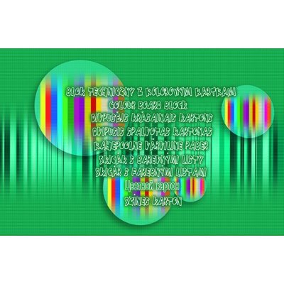 Blok techniczny KRESKA Premium kolor A4 15 kartek