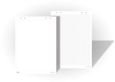 Blok do FLIPCHARTÓW 100*65 gladki 20 arkuszy