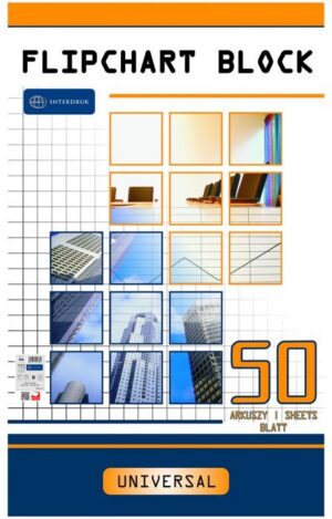 Blok do FLIPCHARTÓW kratka 100x64 50 arkuszy