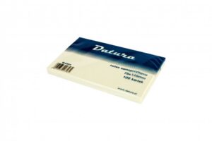 Bloczek samoprzylepny DOTTS 75x125 żółty 100 kartek (NS125/75/D)