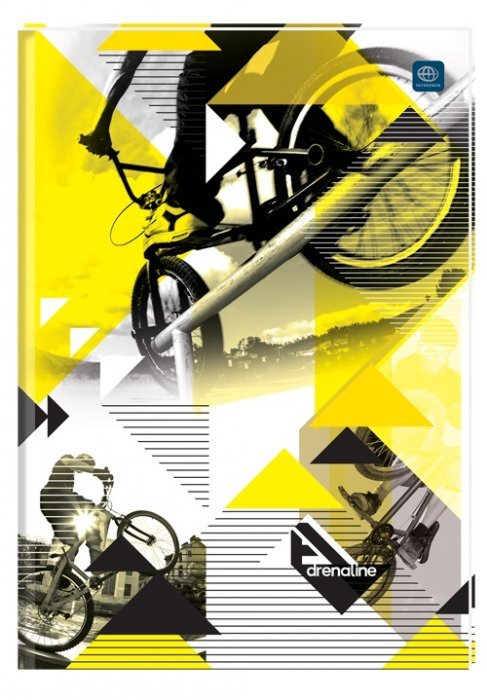 Brulion A5 96k.kratka twarda oprawa