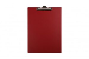 Deska klip Biurfol A4 bordowa