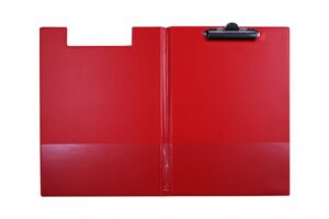 Teczka klip Biurfol A4 czerwona