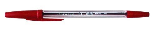 Długopis CORVINA czerwony (50szt)