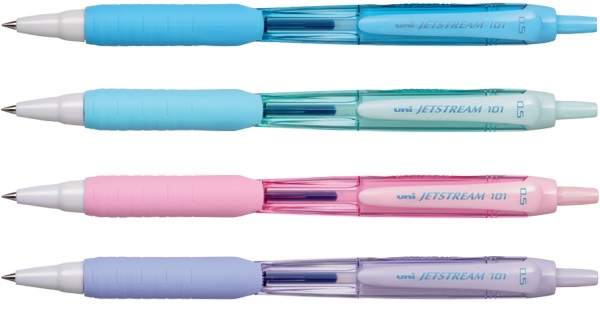 Długopis kulkowy UNI SXN-101 Jetstream obudowa jasnoniebieska niebieski wkład