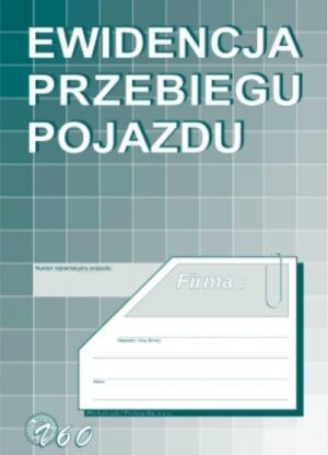 V-60 Ewidencja przebiegu pojazdu dla celów podatku od towarów i usług