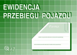 K17 Ewidencja przebiegu pojazdów (bez kosztów) A5