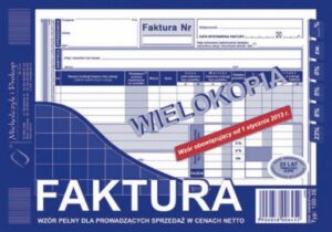 100-3 Faktura A5-wielokpia