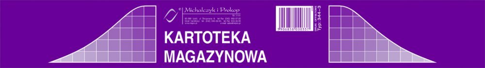 344-3 Kartoteka magazynowa